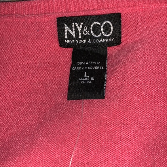 Pink affair combo cashmere/T-shirt sizeL (new) - Picture 4 of 5